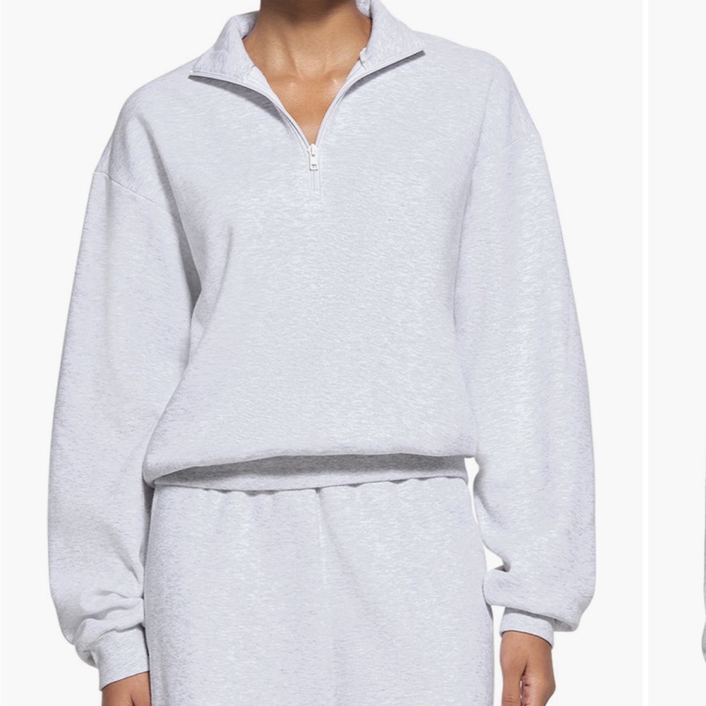 SKIMS quarter zip
